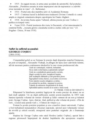 Vara De George Cosbuc Comentariu Si Biografie Tocilar Ro