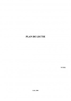 Plan De Lectie Economie Tocilar Ro