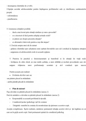 Plan De Consiliere Pentru Familiile Cu Copii Cu Ces Tocilar Ro