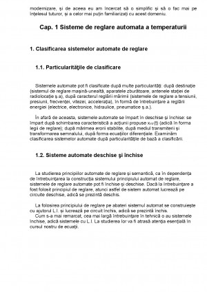 Proiect Elemetele Sistemelor De Reglare Automata Electrotehnica 101676