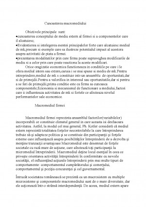 Macro Si Micromediul De Afaceri Tocilar Ro