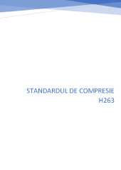 Standardul de compresie H263